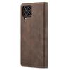 CASEME Case for Samsung Galaxy M33 5G, Leather Wallet Case, Brown