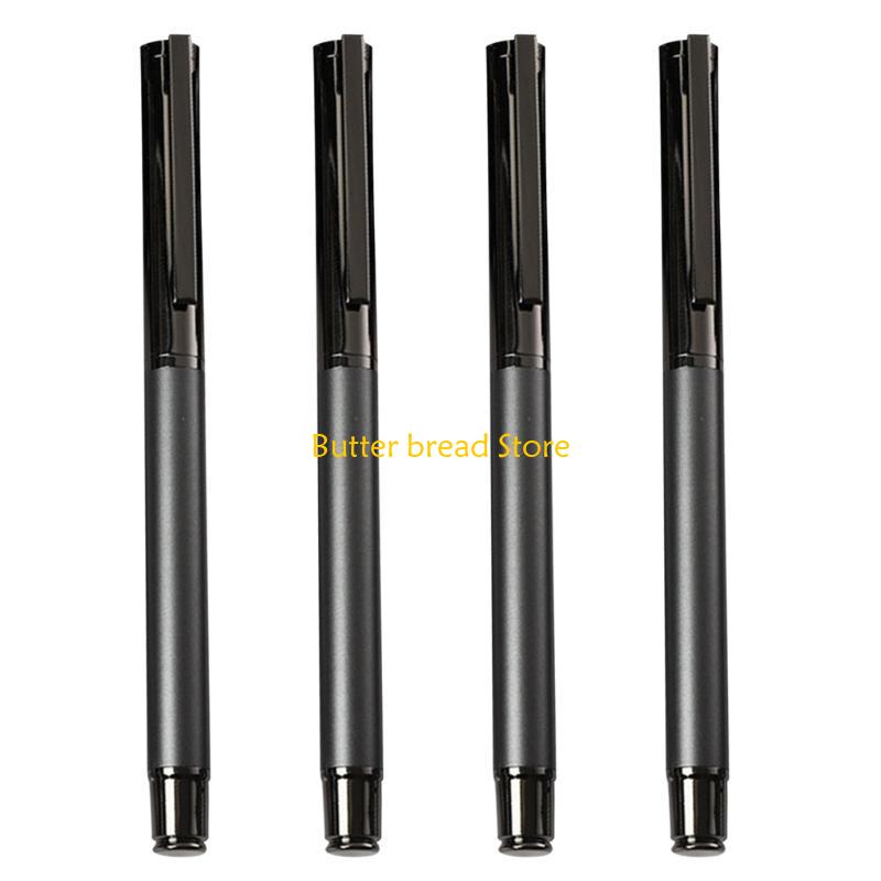 W89C 4x Metal Pen Gel PenNeutral Pen 0.5mm Quick-Drying Pen Business Pen