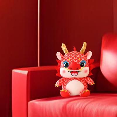 Chinesischer Drachen Plüschtier zur Feier des Mondjahres