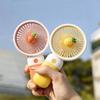 Mini Portable Handheld Cooling Fan, Cute Cartoon USB Rechargeable Fan, Ideal Summer Gift for Student Office Outdoor Travel