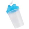 400ML Shake Bottle Plastic Protein Bottle Fitness Water Kettle Sport Cup Without BPABlue
