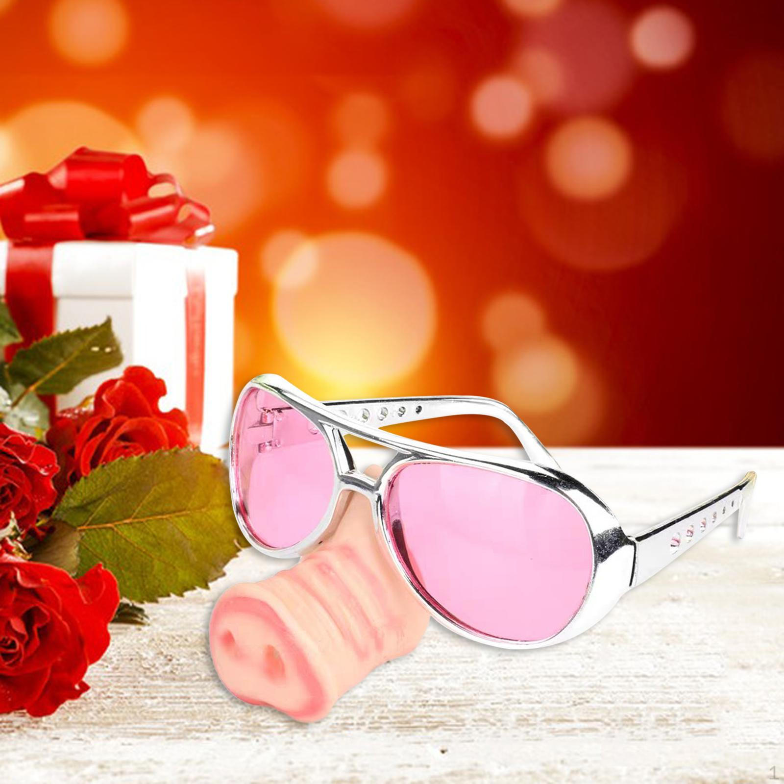 

Забавные очки в виде свиного носа для маскарадных вечеринок розовый