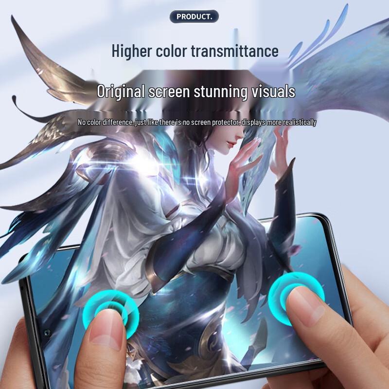 Smorss Ultra-Narrow Bezel Screen Protector for Huawei Enjoy 90 Pro Max (2-Pack)