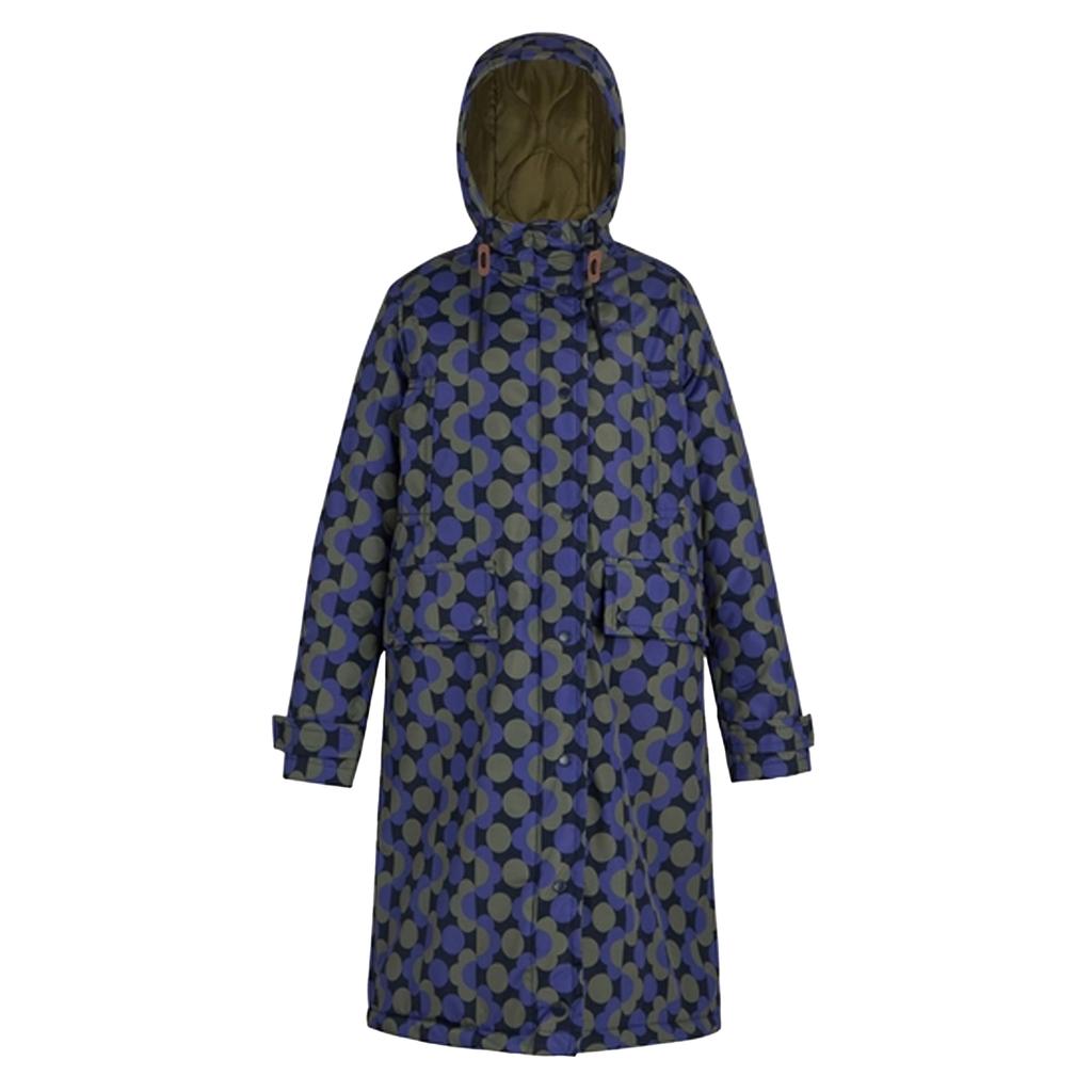 Regatta Womens/Ladies Orla Kiely Floral Long Length Waterproof Jacket
