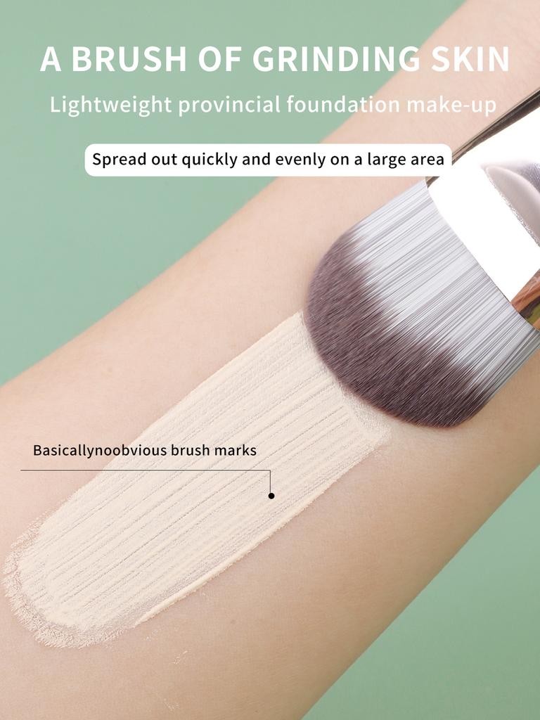 Nytt 14-delars Grönt Moln Sminkborstset, Inklusive Mjuk Pudderborste och Ögonborste, Skönhetsmakeupverktyg