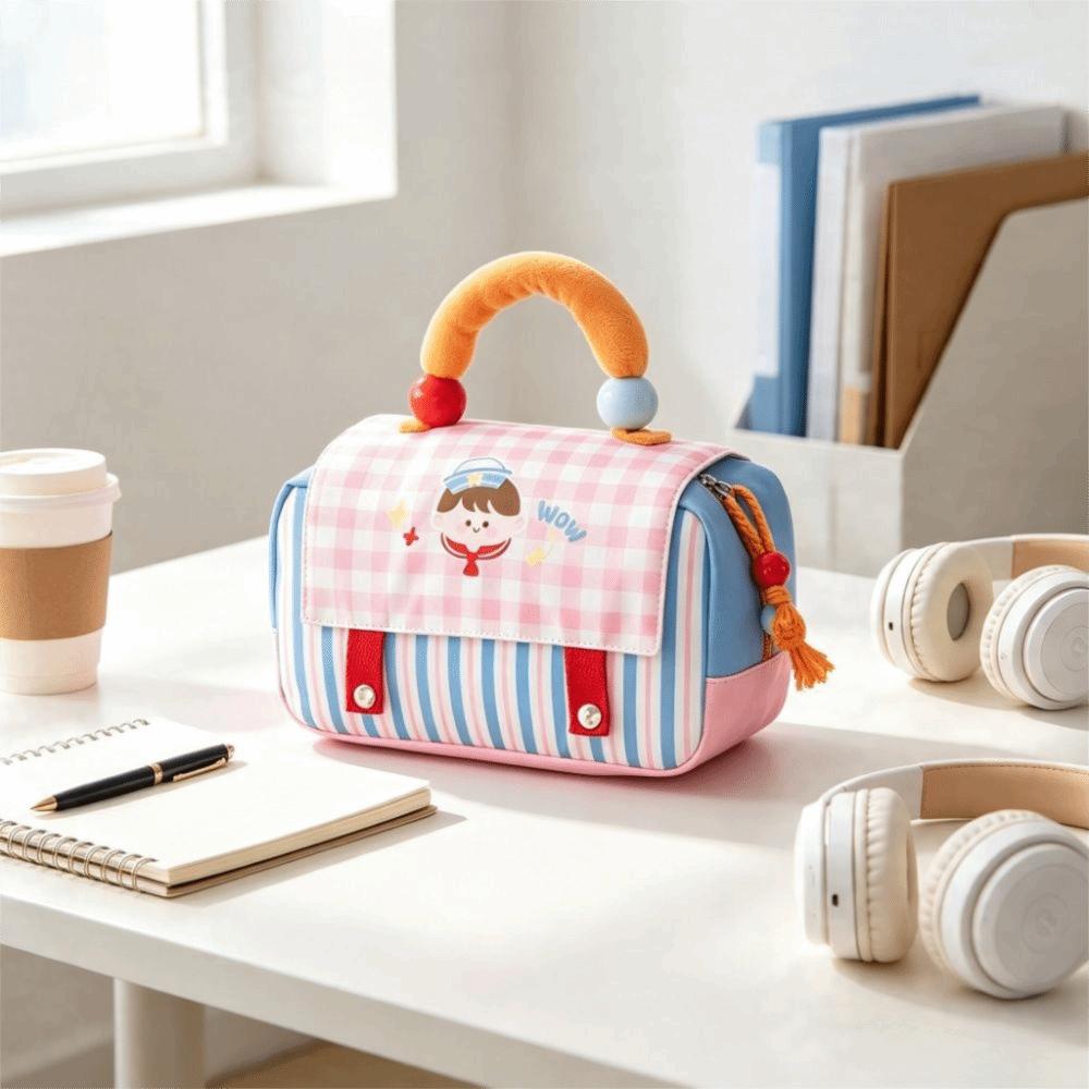 Kosmetiktasche mit großer Kapazität Cartoon-Muster Reise-Kosmetiktasche Mehrzweck