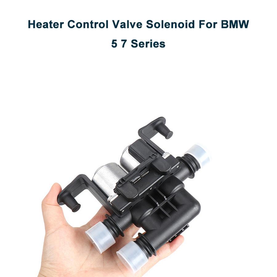 Car Heater Control Valve Solenoid For BMW E60 E65   545i X5 5  7 Series