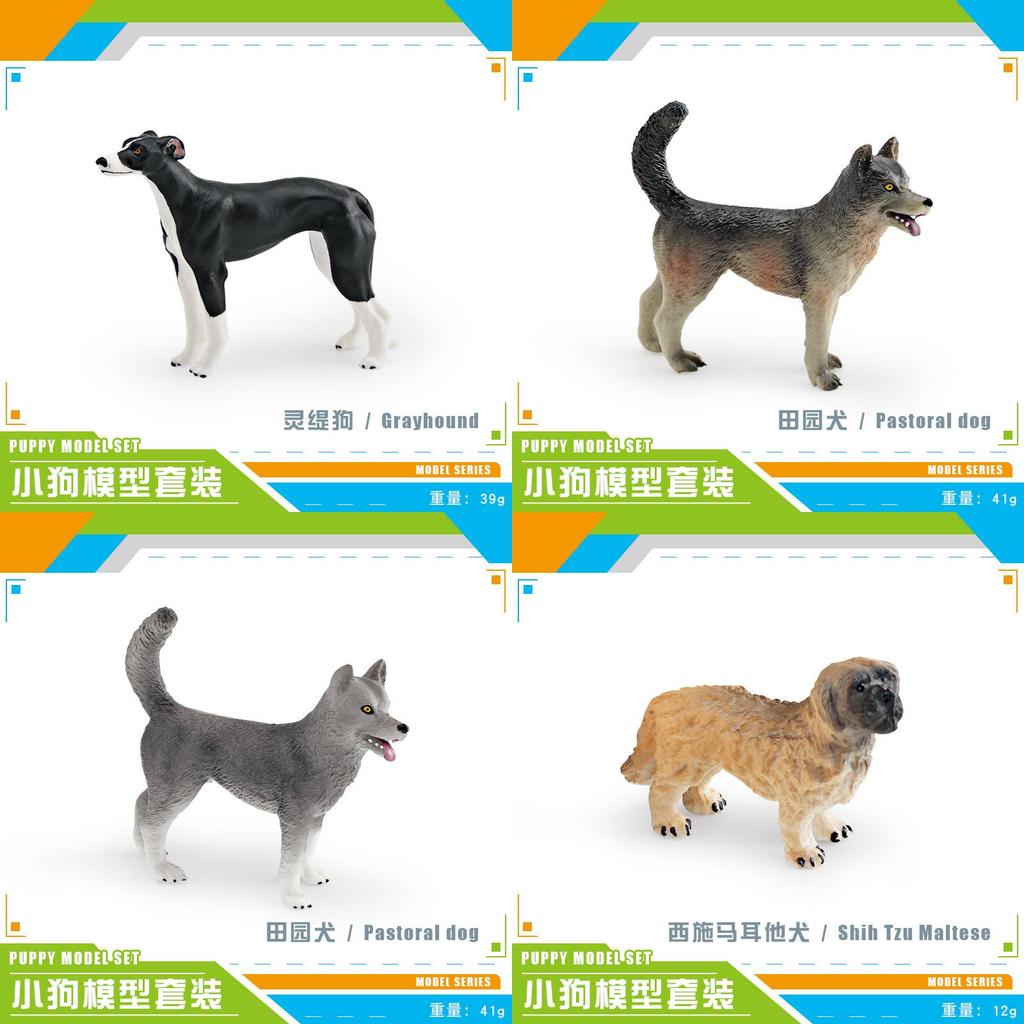 Pvc Toy Small Breed Dog Animal Model For Kids Play And Educational Use