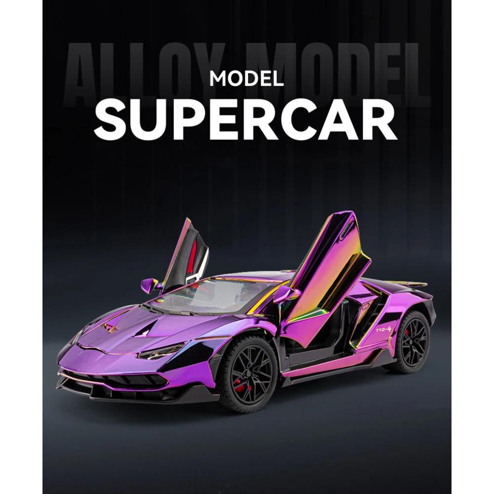 1/24 Lamborghini Aventador LP700-4 Alloy Miniature Car Diecast Metal Scale Car Model Collection Children Toy Car Vehicles Gift