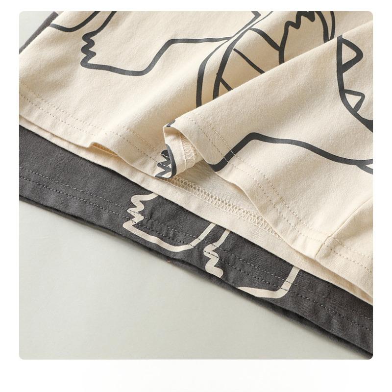 Baby Clothes Casual Short-sleeved T-shirt Summer Boys Girls Baby Children Children Summer Half-sleeves