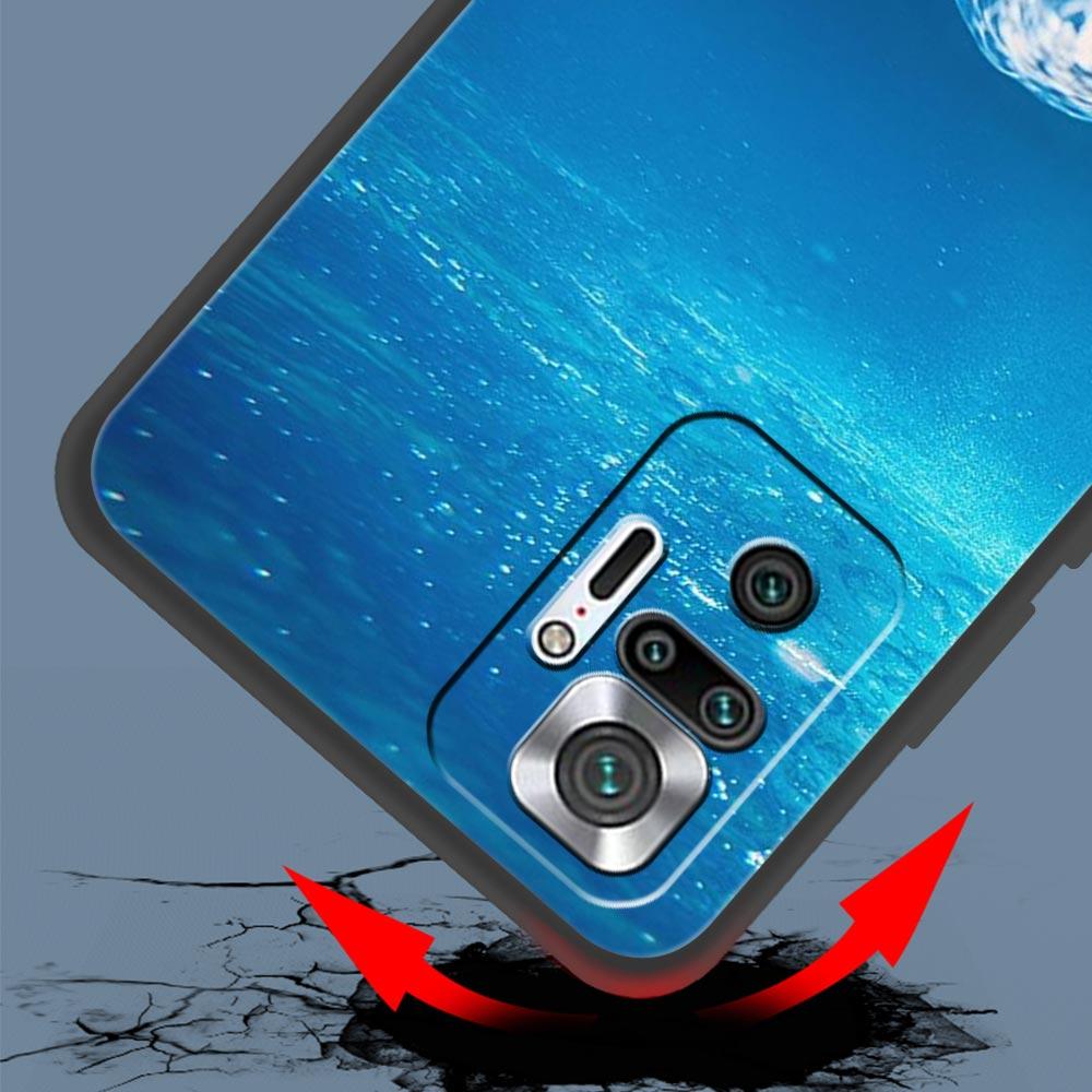 Ozean Tier Delfin Handyhülle Für Xiaomi Redmi Note 14 13 5G 10 11 12 Pro Plus 4G 14C 13C 12C 10C Schwarze Abdeckung