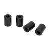 Car Aluminum Alloy Engine Hood Ventilation Spacer Riser Fit for 6mm Motor(Black)