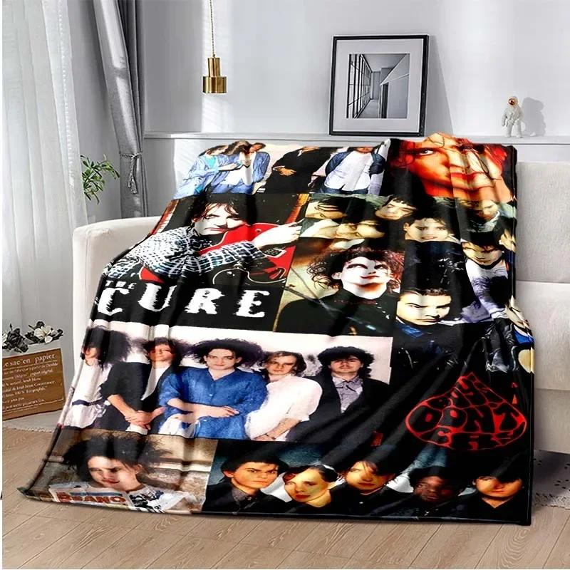 The Cure Sports Deka, Lehká Teplá Izolace Pohovka Postel Kancelář Auto Chrániče Kolen Deky, Decke, couverture, stragulum