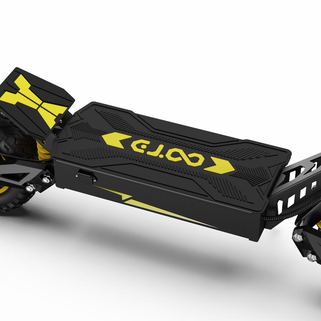 OOTD T10 900W Motor Tepe Elektrikli Scooter 48V13.5AH Batarya 11 İnç Off-road Lastik Her Arazi E-Scooter Şehir İçi Ulaşım Scooteru Kentsel Katlanabilir E-Scooter