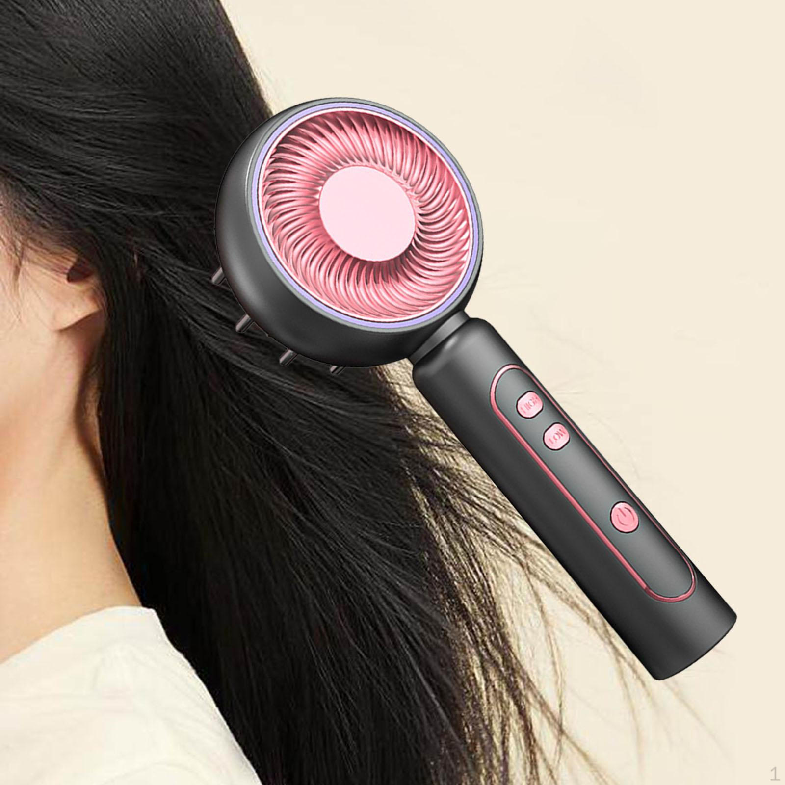 

Беспроводной электрический массажер 4 режима массажная расческа для кожи головы для волос на голове