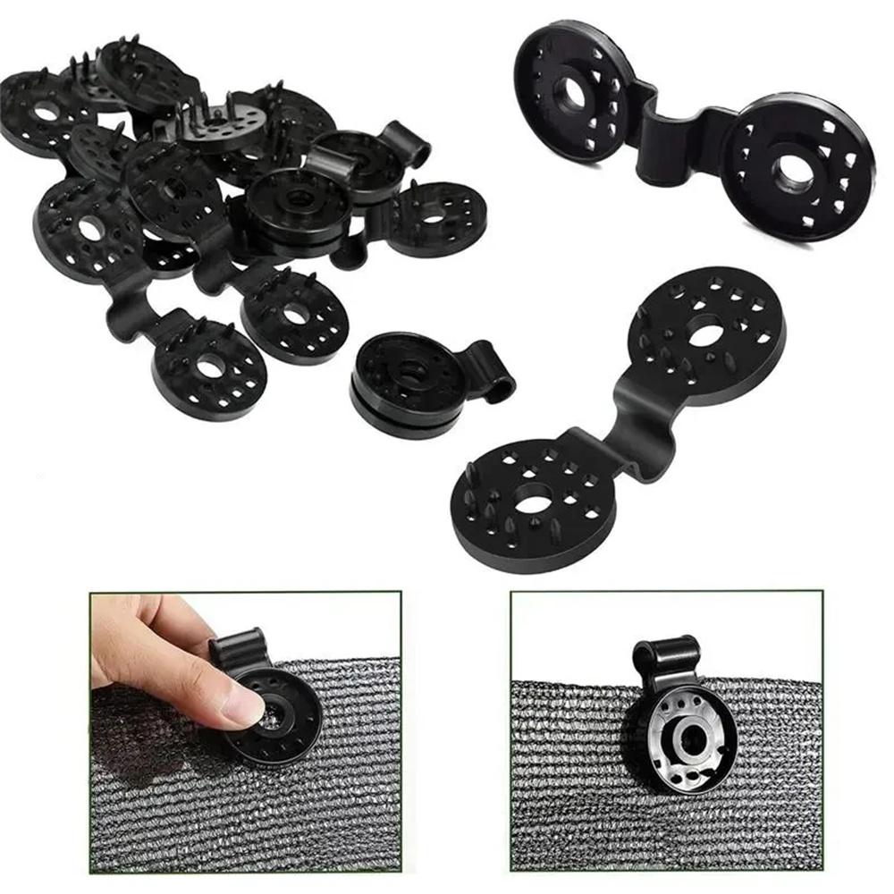 50pcs Special Fixing Clip For Sun Shade Net Sunscreen Net Clip Clip Sunshade Net Fixing Clip Hook Net Clip Hook Fixing Device
