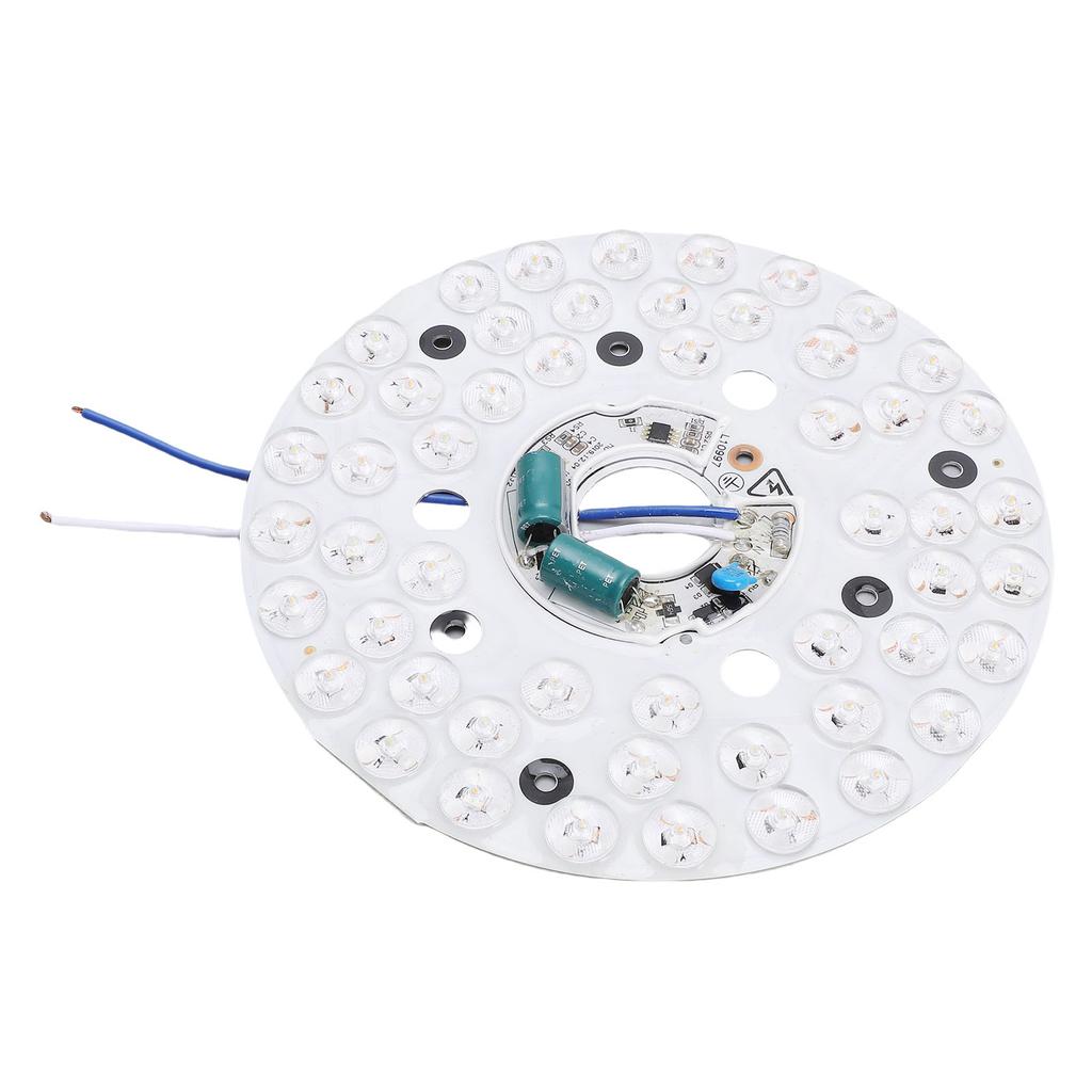 Ventilatorleuchte Ersatzpanel Hell 3 Farbtemperatur 24W Ventilatorleuchte Rundes LED-Panel für Deckenleuchte