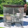 Outdoor Camping Mosquito Net Portable Mesh Tent Foldable Swing Seat Bug Cover Rectangular Breathable Mosquito Control Net Tent