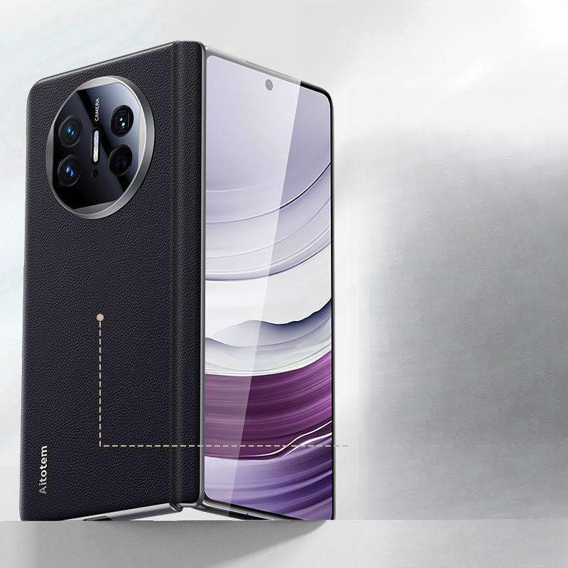 Huawei MateX5 Phone Case Anti-drop Magnetic Suction Business Matex3 Folding Center Axis Protective Leather Case