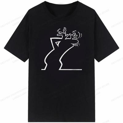 The Line Osvaldo Cavandoli T Shirt Fashion Hip Hop  La Linea T Shirt Casual Crew Neck Plus Size T Shirts Women