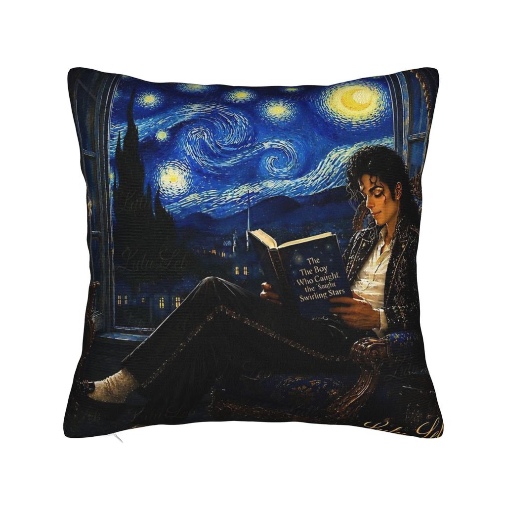 Beat It piano MJ king of pop Square Pillow Cases Cushion Cover Awesome Zippered Decor Pillowcase for Home 18"x18"