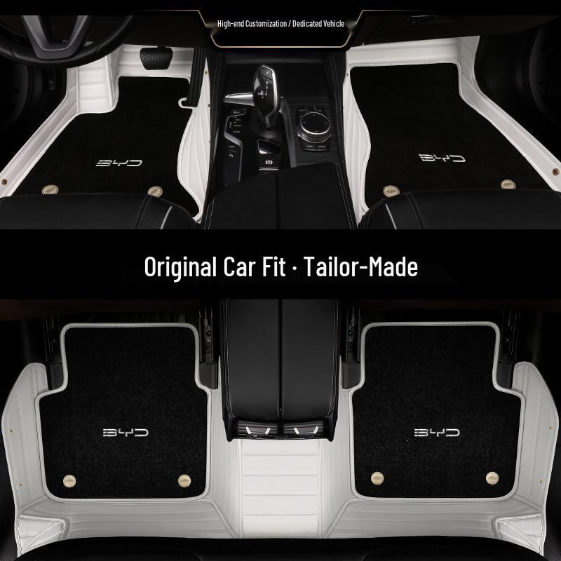 BYD Han Dedicated Waterproof, Wear-Resistant, Fully Enclosed Carpet-Style Floor Mats