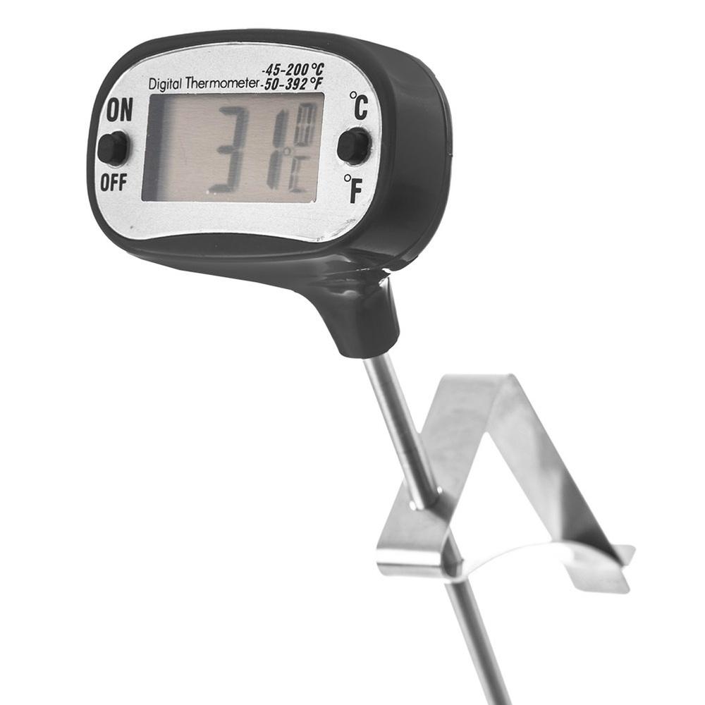 Electronic Kitchen Thermometer with Spike Probe for Meat Dishes