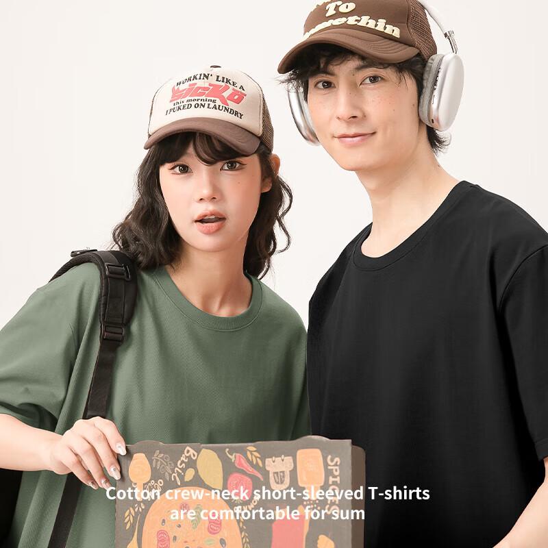 GENIOLAMODE Men's Astronaut Skateboard Print Cotton T-Shirt