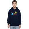Monsters Inc Childrens/Kids Get Festive For Christmas Mike & Sulley Hoodie