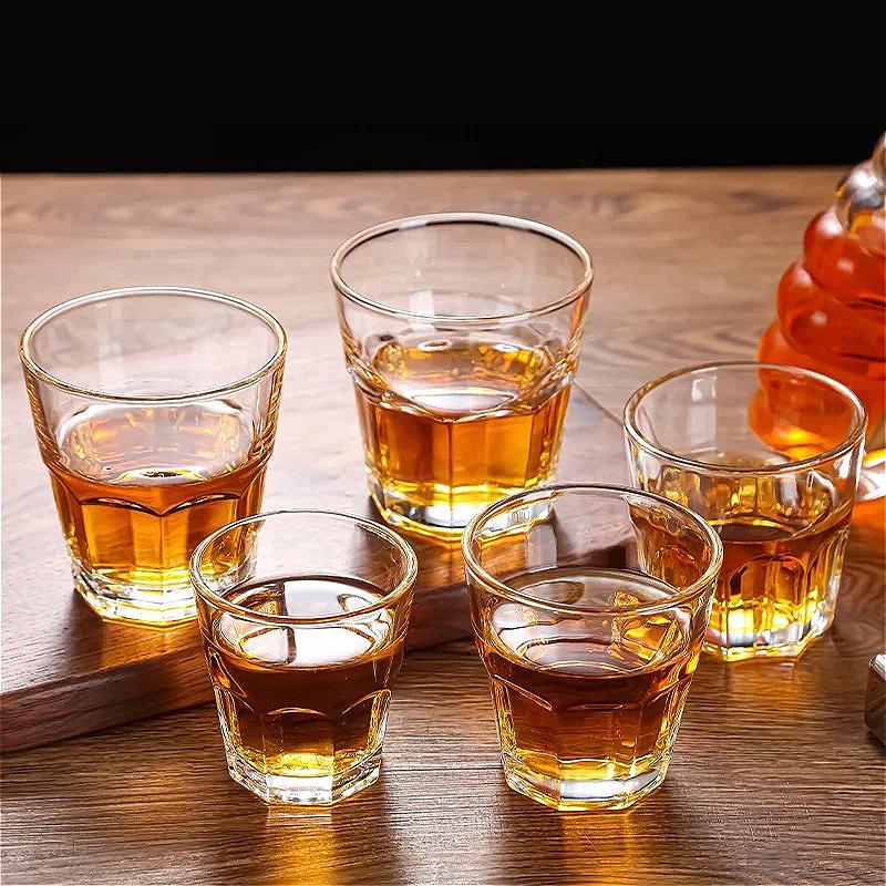 140ml/150ml/170ml/240ml/405ml/470ml/660ml Wine Glass Cocktail Glasses Juice Tea Beverage Mugs Transparent Drinkware Beer Glass