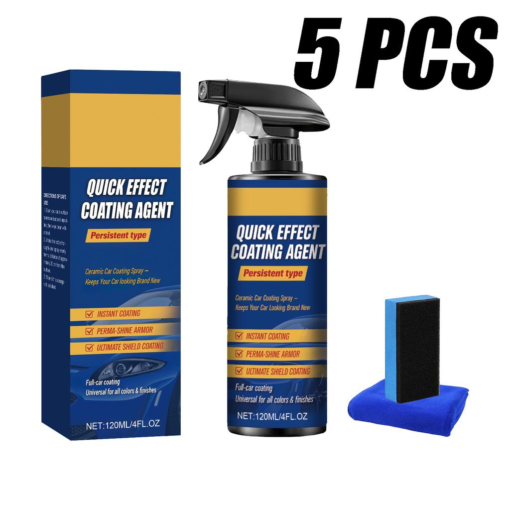 Car Nano-Ceramic Coating Agent Effectively Remove Stains Waterproofing Dust-proof Polished Refurbishment Car Coating Spray Set