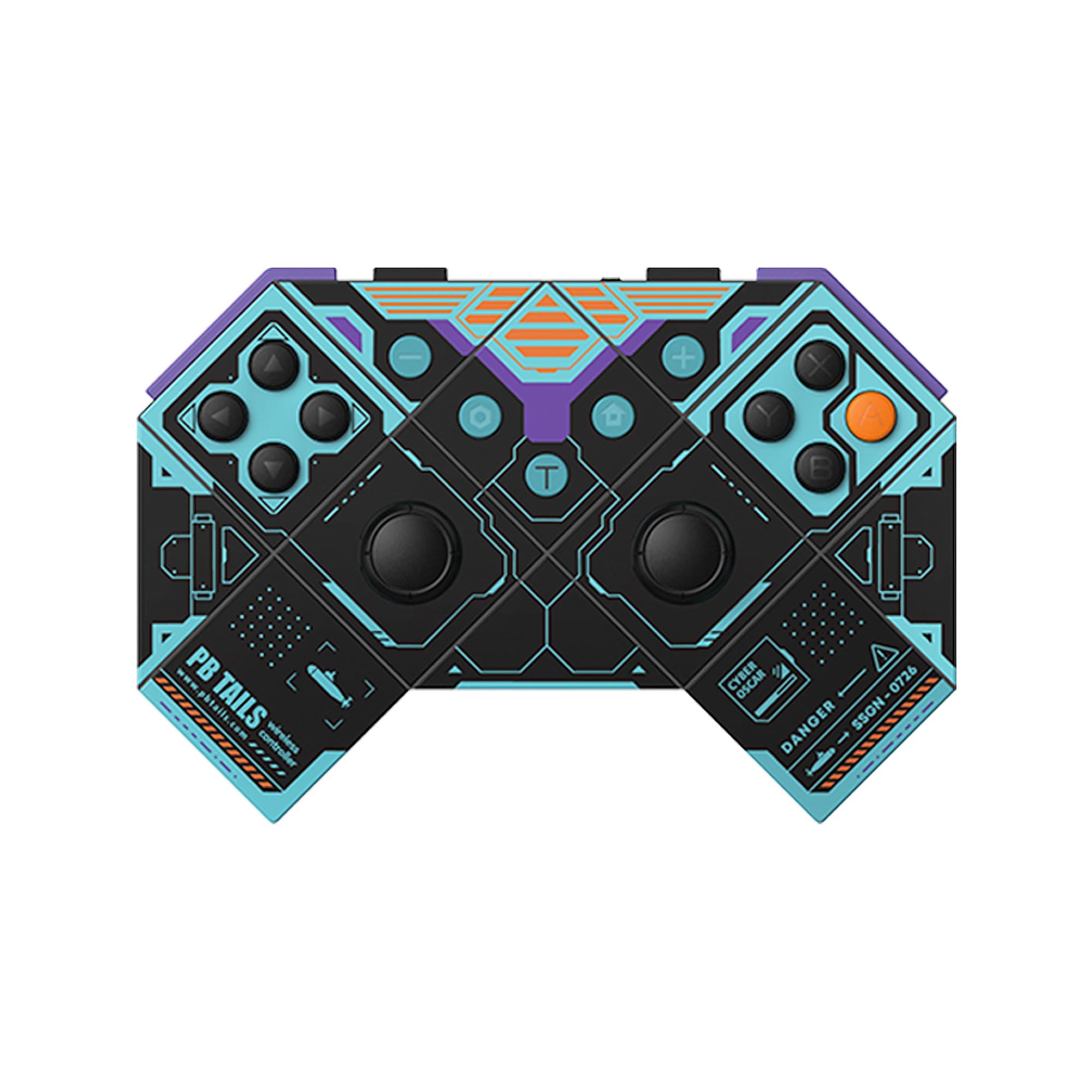 

Бездротовий геймпад PB TAILS Контролер Bluetooth Metal Shell Night Warrior CHOC2.0 PB-WBC02-KW-EC