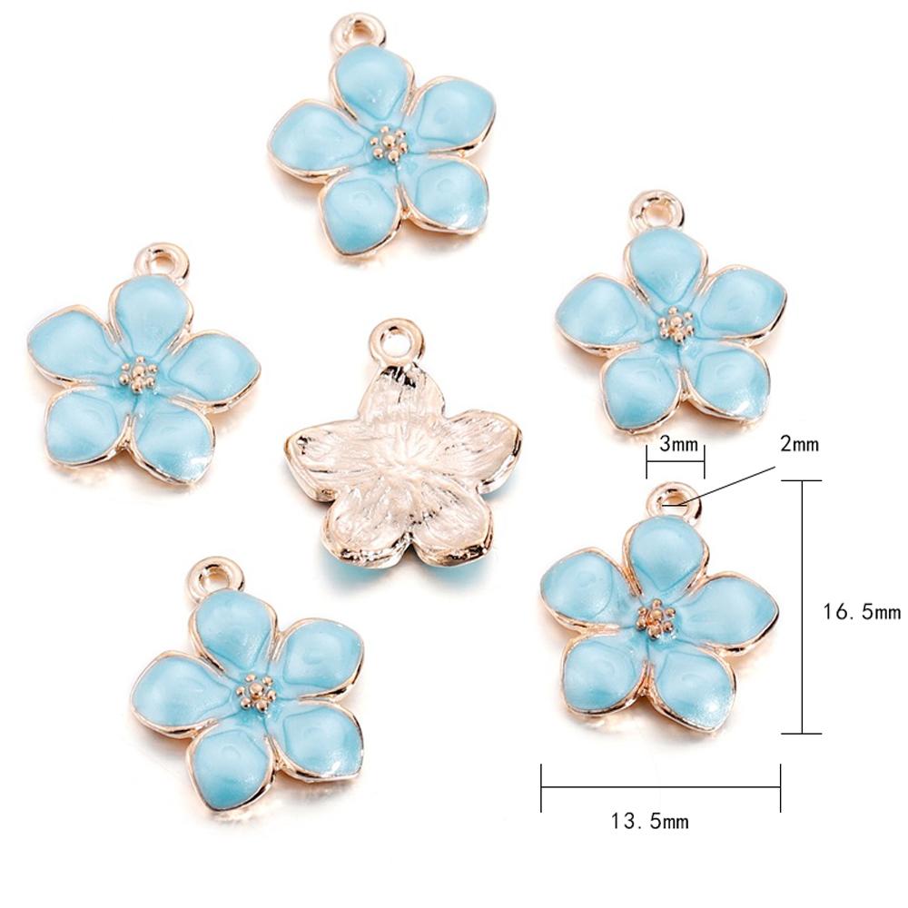 10 sztuk/partia słodkie kreskówki niebieskie breloki ocean gwiazda wisiorek urok rzemiosło dla naszyjnik bransoletka DIY biżuteria akcesoria do tworzenia