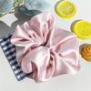 New Large-sized Fabric Hair Band and Hair AccessoryFeaturing Retro Floral and Diamond-encrusted Ponytail Hair Ties