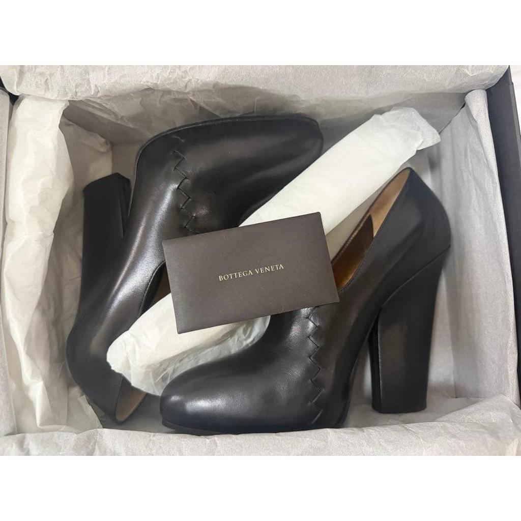 Used Bottega Veneta Intrecciato Short Boots