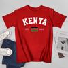 Unisex Unisex Kenya EST1963 Independence Day Tshirt Tees T Shirts WoUnisex Boys 100 Cotton TShirt
