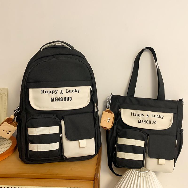 Girls  Junior High School Students  Elementary School Students  Two Piece Backpacks  High School Students  Backpacks