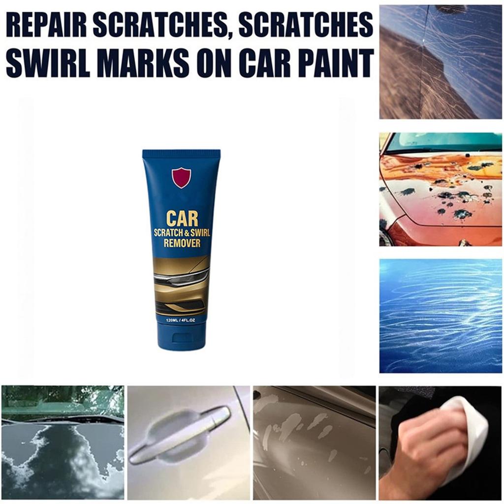 Car Scratch Care Cream, Car Scratch Remover, Car Care Grinding And Polishing Care Cream, Car Paint Scratch Care Tools(120ml)