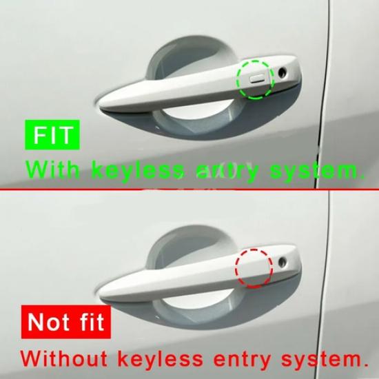 Carbon Fiber Door Handle Cover Trims For Nissan Altima -2025 Accessories