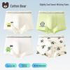 Boys' Ice Silk Boxer Briefs with Silk Antibacterial Crotch