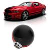 5 Speed Gear Shift Knob Manual Transmission Shifter Lever Stick Head Knob Replacement for Ford Mustang 1967 to 2018 Black Red