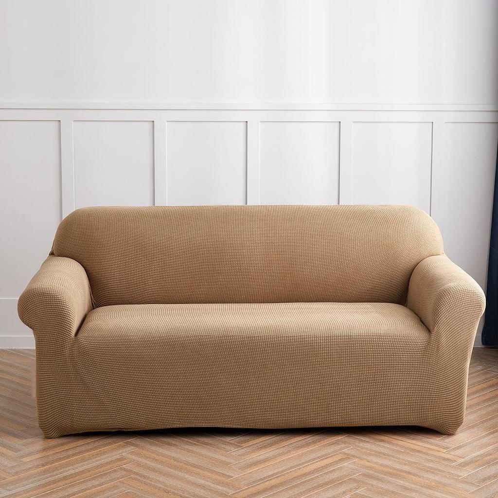 High Elastic Knitted Sofa Protector for Double & Three-Seater - Full Wrap Cover