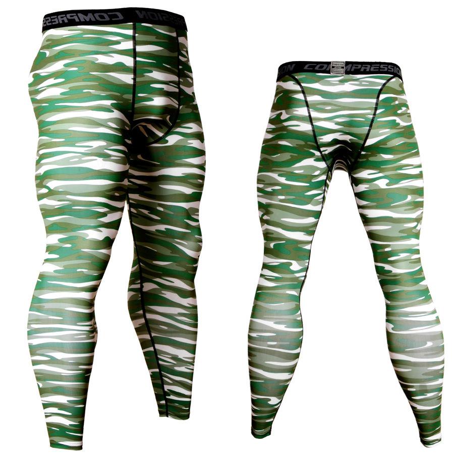 Legging joggebukser for menn Hurtigtørkende kompresjonsbukser Fitness treningstights Rashgard Menn Jogging Gym Leggings Løping
