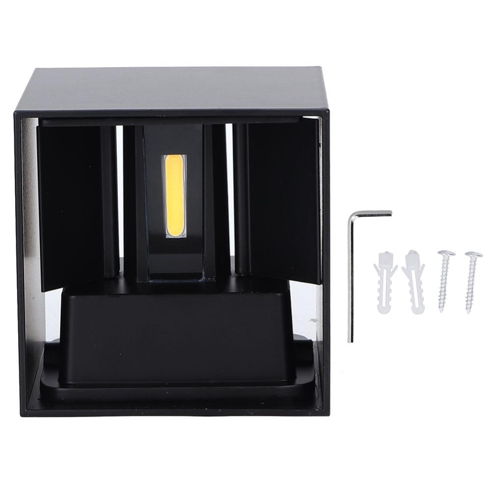 Aluminum LED Wall Lamp Warm White 3000K Wall Lamp Modern LED Wall Sconce Bathroom