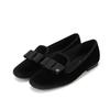 Women Velvet Ribbon Loafer Bbh540bk