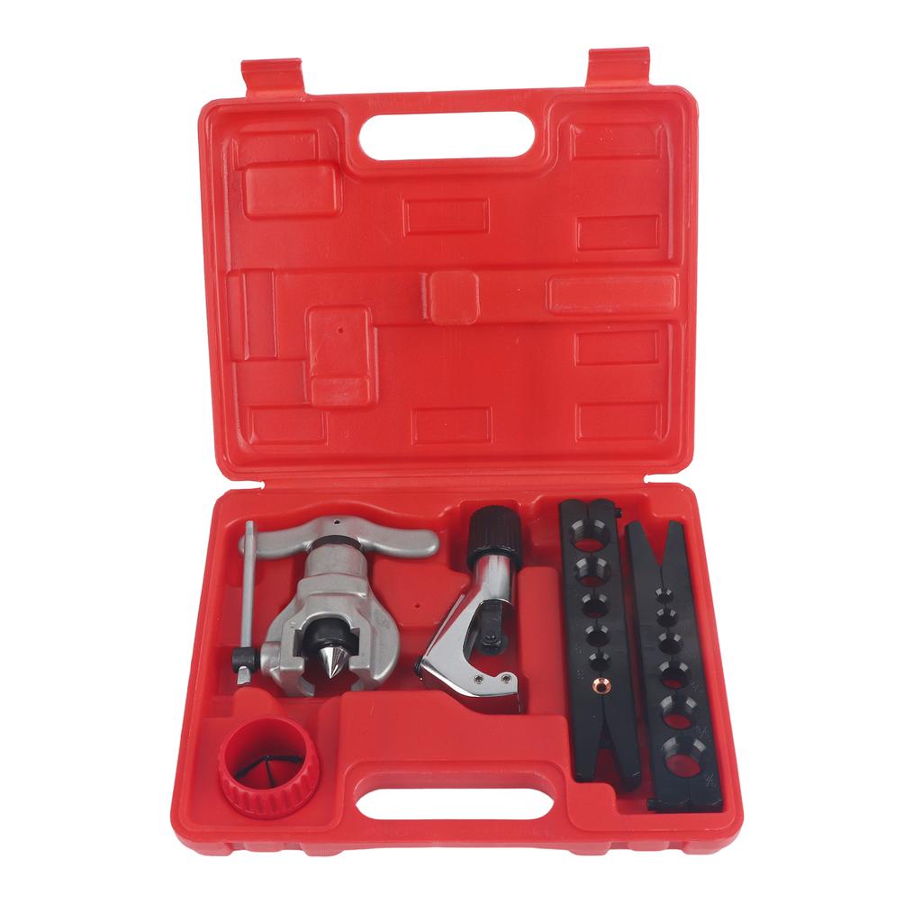 Pipe Eccentric Cone Flaring Tool Set Copper Aluminum Tube Flare Repair Assortment Kit