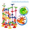 105pcs Plastic House Building Blocks Toys DIY Maze Balls Track Construction Marble Race Run Toys