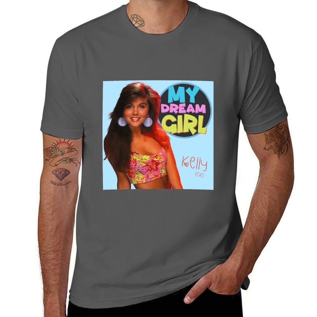 Kelly Kapowski Saved By The Bell Tshirt Basic All Season Solid Tshirt