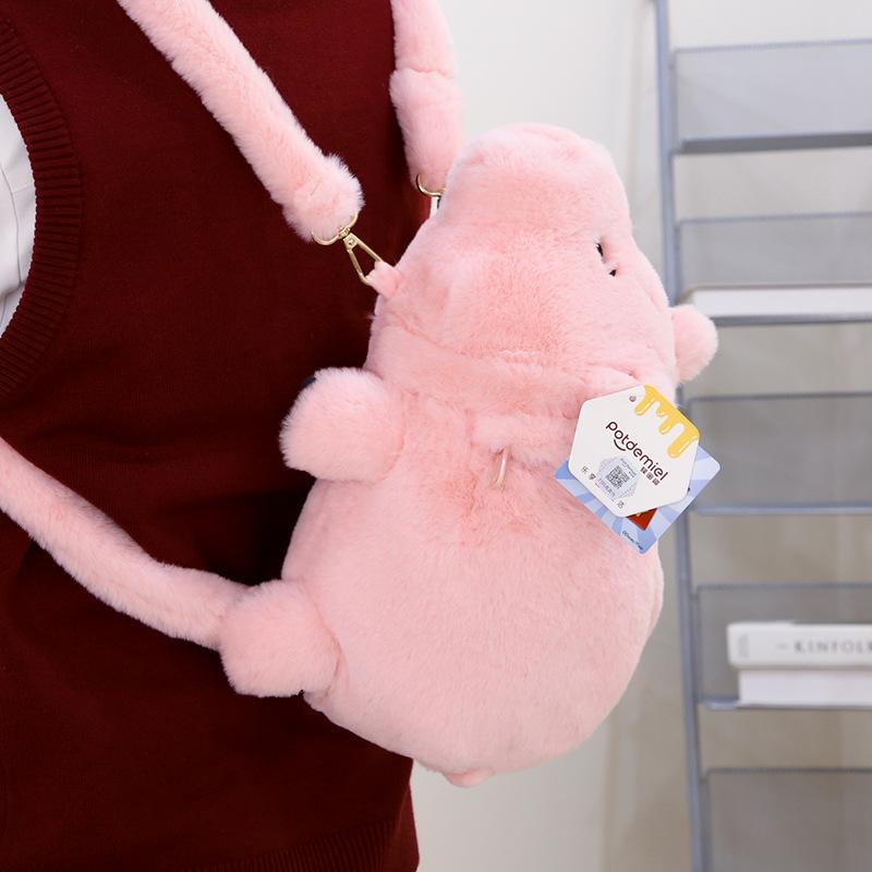 

История Хэмм Игрушка Сумка через плечо Рюкзак Короткая Плюшевая Игрушка Милая Удобная Мягкая И