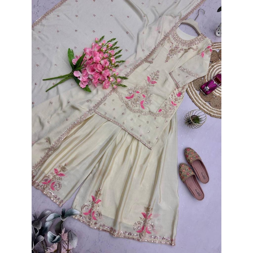 Bollywood Party Look Party Wear Pakistani Palazzo Suit Indina Salwar Kameez